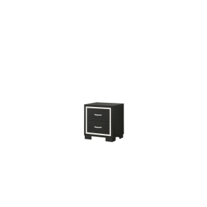 Gennro - Nightstand - Black