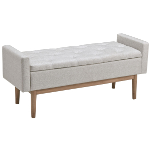 Briarson - Storage Bench - Beige / Brown