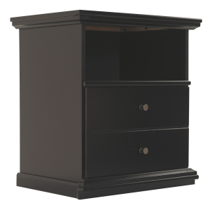 Maribel - One Drawer Night Stand - Black