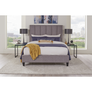 Avery - Queen Bed - Stream Gray