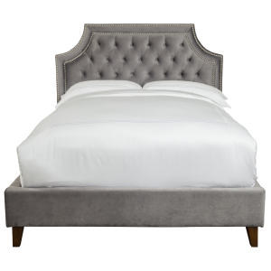 Jasmine - Queen Bed - Flannel Gray
