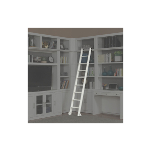 Catalina - Library Ladder (Only to be used With Library Wall) - Cottage White
