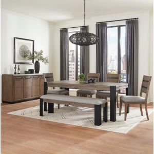 Cedar Fork - Dining Dining Chair (Set of 2) - Smoked Arabica
