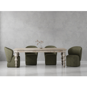 Crossings - Eden Rectangular Dining Table - Toasted Tumbleweed