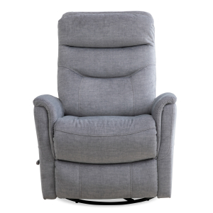 Gemini - Manual Swivel Glider Recliner - Capri Silver