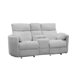 Radius - Power Reclining Sofa, Loveseat And Recliner - Mega Gray