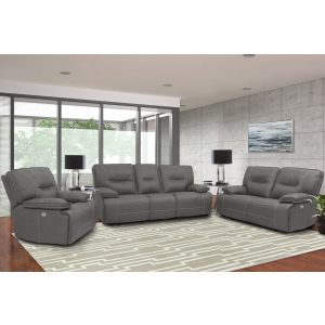 Spartacus - Power Reclining Sofa - Haze
