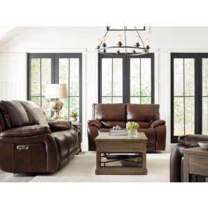 Vail - Power Reclining Sofa - Burnt Sienna