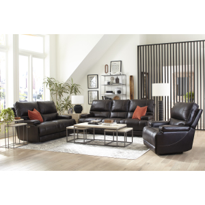 Whitman - Powered By Freemotion Cordless Power Reclining Loveseat - Verona Coffee