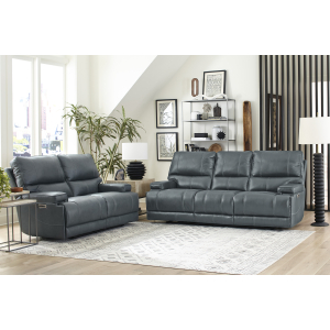 Whitman - Powered By Freemotion Power Reclining Sofa, Loveseat And Recliner - Verona Azure