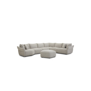 Playful - Armless Chair - Canes Cobblestone