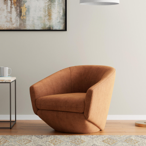 The Twist - Swivel Chair - Elise Rust
