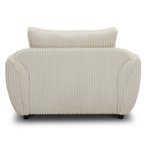 Utopia - Chair And A Half With Lumbar Pillow - Mega Ivory