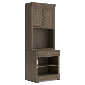 Janismore - Bookcase - Weathered Gray