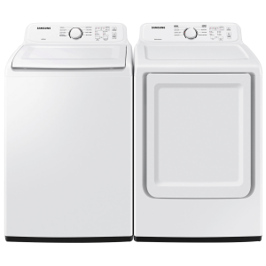 White Top Load LAUNDRY SET