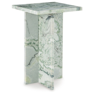 Deaconwell - Accent Table - White / Green