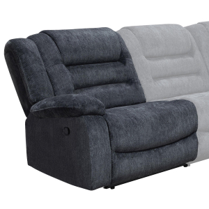 Bolton - Manual Left Arm Facing Recliner - Misty Storm