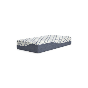 12 Inch Chime Elite 2.0 - Twin Mattress - White / Blue