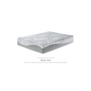 12 Inch Memory Foam - California King Mattress - White