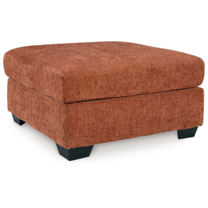Aviemore - Oversized Accent Ottoman - Spice