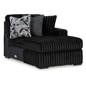 Midnight-Madness - Raf Corner Chaise - Onyx