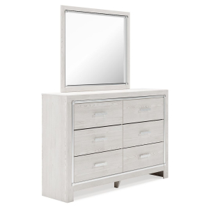 Altyra - Dresser, Mirror - White