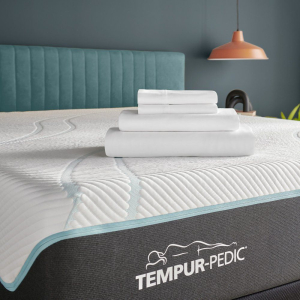 Linens - Tempur Classic Cotton Sheet Set - White - Split King