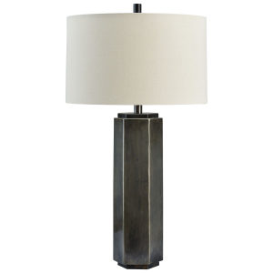 Dirkton - Metal Table Lamp  - Antique Pewter Finish
