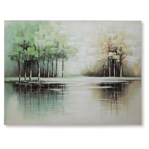 Garlenridge - Wall Art - Green / Tan / White