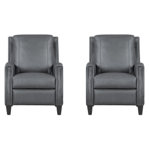 Hunter - Manual Recliner (Set of 2) - Echo Gray