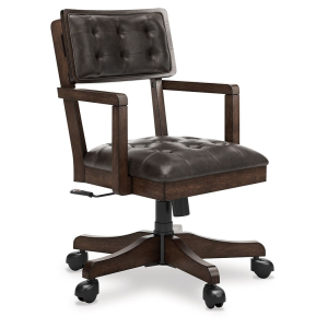 Breckington - Home Office Desk Chair - Dark Brown