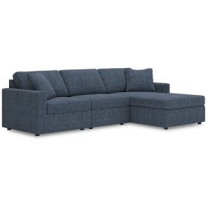 Modmax - 3-Piece Sectional With Raf Corner Chaise - Ink