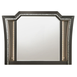 Kaitlyn - Mirror With LED - Metallic Gray