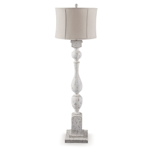 Madsbrook - Poly Floor Lamp - Antique White