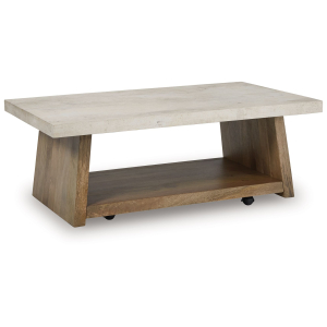 Brendalhouse - Rectangular Cocktail Table - Light Brown
