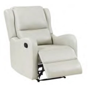 Kelsey - Upholstered English Arm Recliner Chair - Ivory