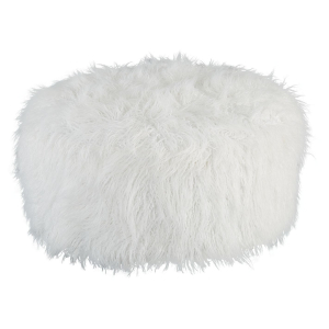 Galice - Oversized Accent Ottoman - White