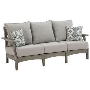 Visola - Sofa with Cushion - Gray
