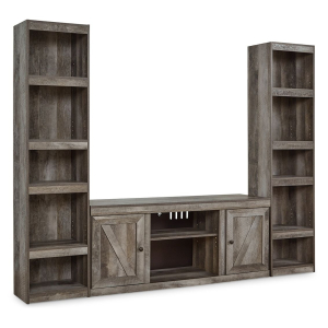 Wynnlow - 3-Piece Entertainment Center - Gray