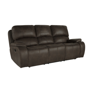 Brookings - Sofa With Dual Recliner - Brown