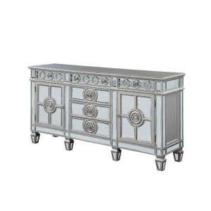 Varian - 36## Server - Mirrored & Antique Platinum