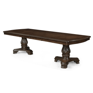 Kiera - Dining Table Top (2 x 18## Leaf) - Cherry