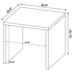 Knapp - 3 Piece Lift Top Coffee Table Set - Black