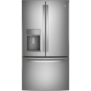 GE Profile™ Series ENERGY STAR® 22.1 Cu. Ft. Counter-Depth Fingerprint Resistant French-Door Refrigerator with Hands-Free AutoFill