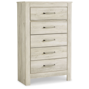 Bellaby - Five Drawer Chest - Whitewash