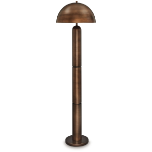 Wendfield - Metal Floor Lamp - Antique Copper Finish