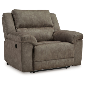 Laresview - Zero Wall Wide Seat Recliner - Fossil