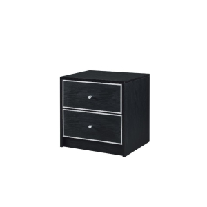 Jabir - Accent Table - Black & Silver