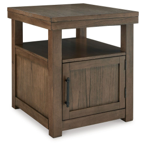 Boardernest - Rectangular End Table - Brown