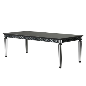 Varian II - Dining Table - Mirrored & Black